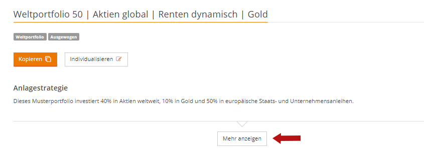 Anlagestrategie