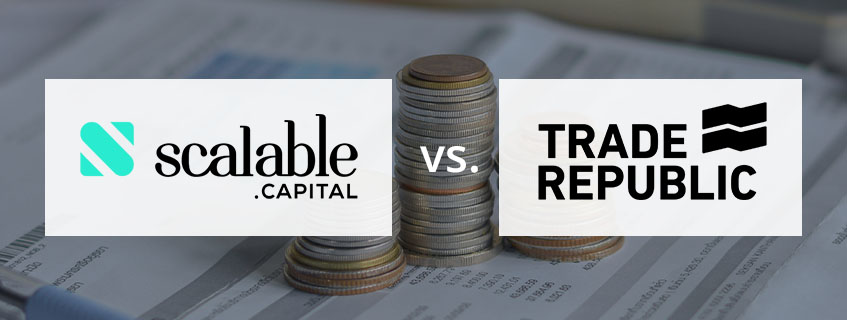Interessi fino al 4%: Scalable Capital vs. Trade Republic
