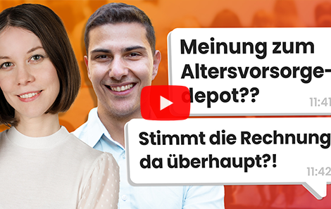 justETF Live Q&A zum Altersvorsorgedepot